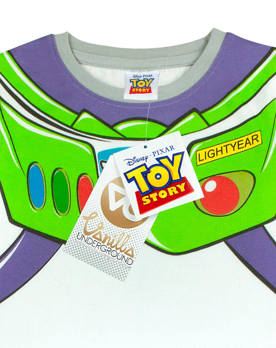 Disney Buzz Lightyear Boys Green Short Sleeve Short Leg Pyjama Set