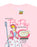 Disney Bo Peep Girls Pink Short Sleeved T-Shirt
