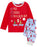 The Elf On The Shelf Unisex Kids Red Long Sleeve Long Leg Pyjama Set