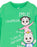 Cocomelon Unisex Kids Green T-Shirt and Legging Set