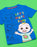 Cocomelon Unisex Kids Blue Short Sleeved T-Shirt