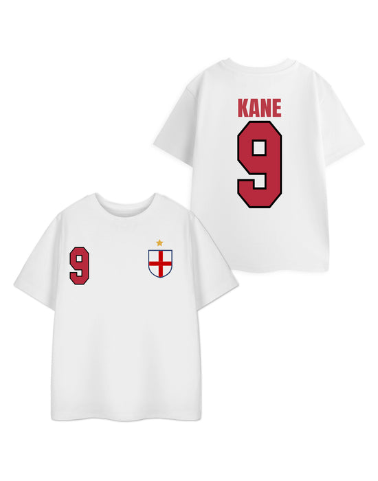 Show Me The Merch Kane 9 Unisex Kids White Short Sleeved T-Shirt