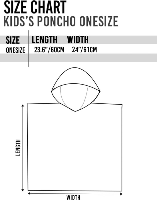 Hey Duggee Duggee 3D Novelty - Dress-Up Style Boys Yellow Poncho Towel