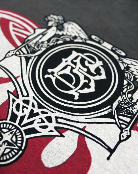 Amplified Clothing INNER CITY Mens Grey Short Sleeved T-Shirt