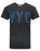 Junk Food Clothing Nyc Text Mens Grey Short Sleeved T-Shirt