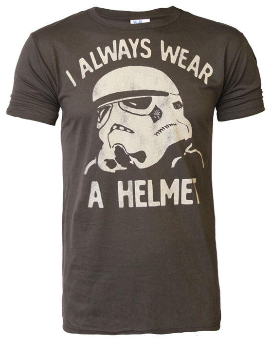 Junk Food Clothing Star Wars Mens Grey Short Sleeved T-Shirt