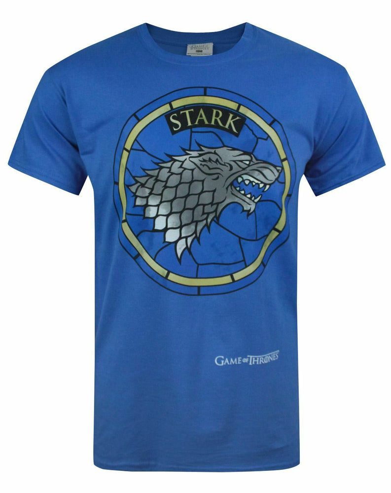 Game of Thrones Mens Blue Short Sleeved T-Shirt