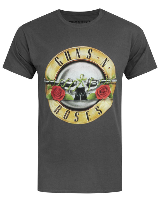 Guns N Roses Guns N' Roses Mens Grey Short Sleeved T-Shirt