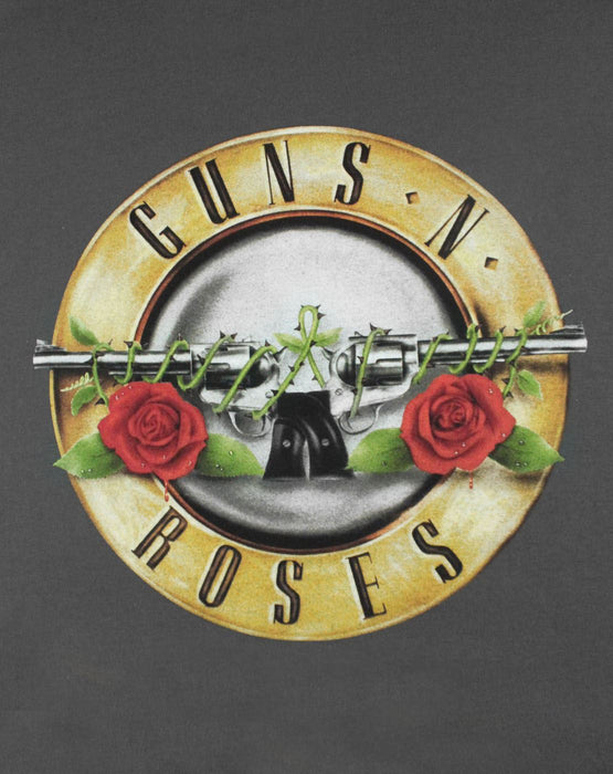 Guns N Roses Guns N' Roses Mens Grey Short Sleeved T-Shirt