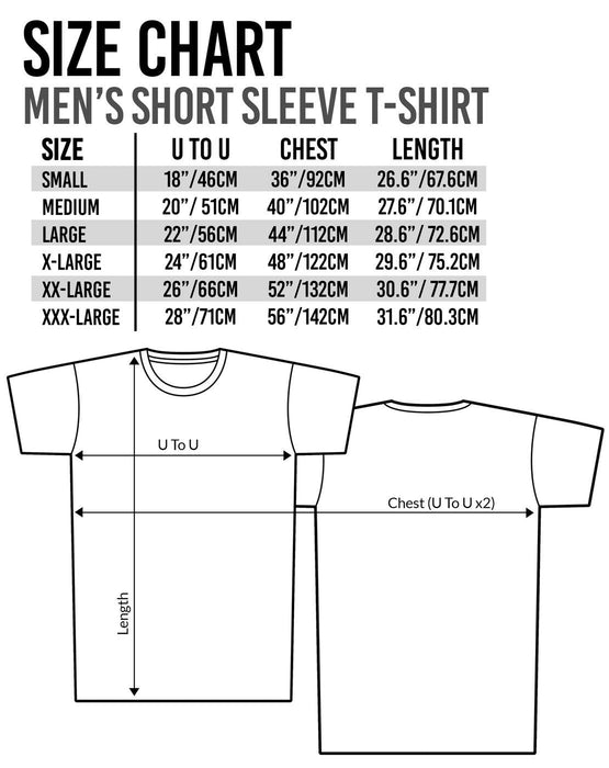 Goonies Mens Black Short Sleeved T-Shirt