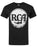 RCA Mens Black Short Sleeved T-Shirt