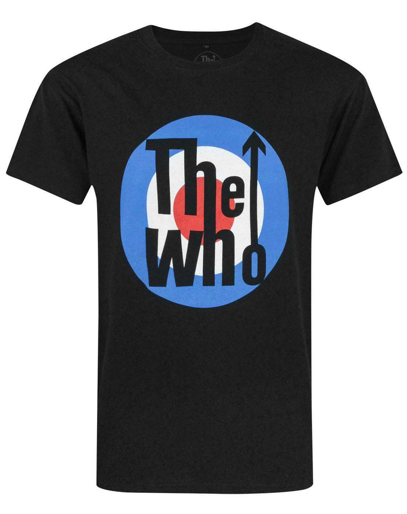 The Who Mens Black Short Sleeved T-Shirt