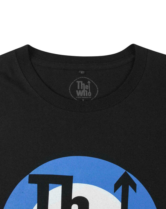 The Who Mens Black Short Sleeved T-Shirt