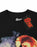 David Bowie David Bowie With Logo Mens Black Short Sleeved T-Shirt