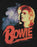 David Bowie David Bowie With Logo Mens Black Short Sleeved T-Shirt