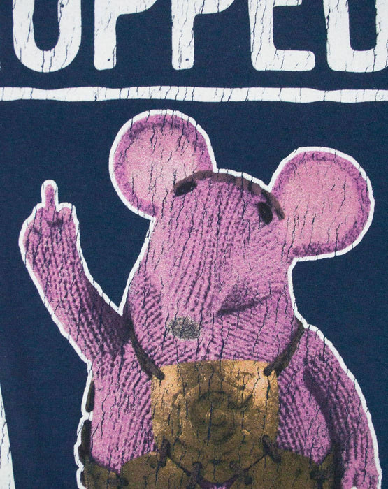 Clangers Major Clanger Mens Blue Short Sleeved T-Shirt
