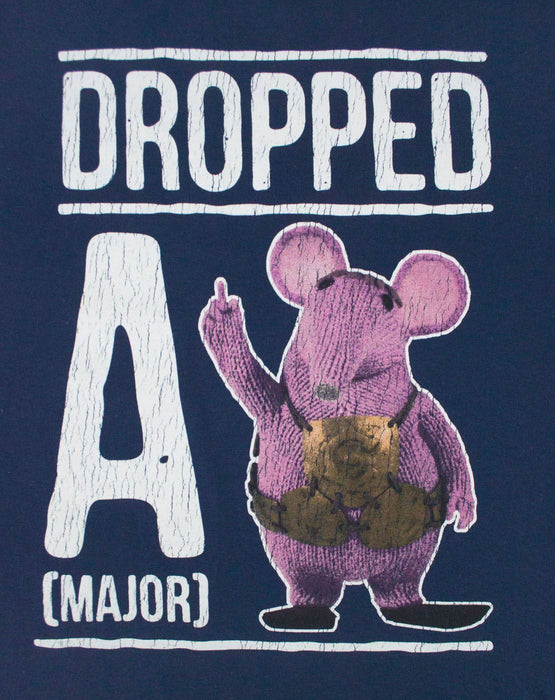 Clangers Major Clanger Mens Blue Short Sleeved T-Shirt