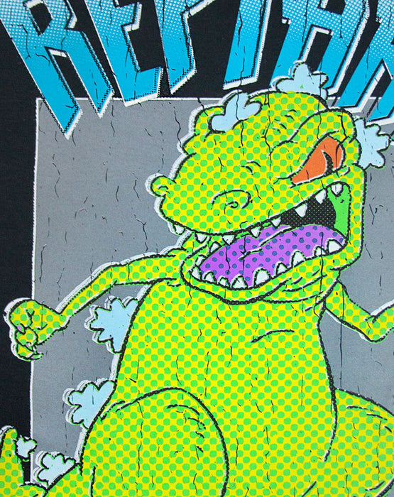 Nickelodeon Mens Black Short Sleeved T-Shirt