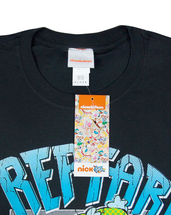 Nickelodeon Mens Black Short Sleeved T-Shirt