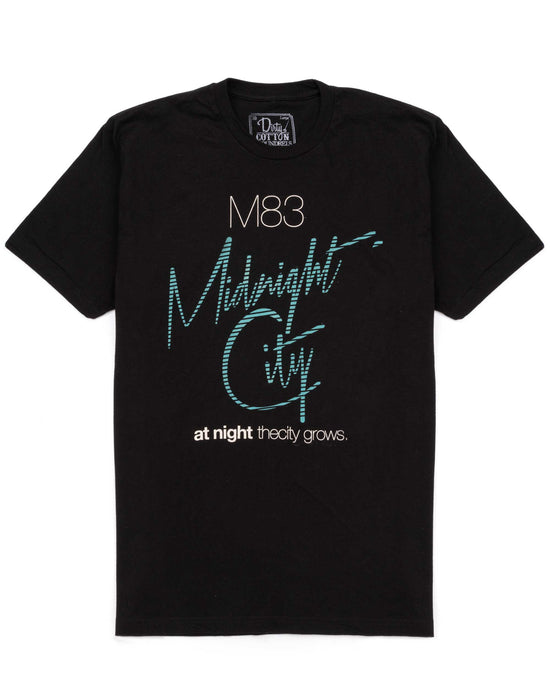 M83 Mens Black Short Sleeved T-Shirt
