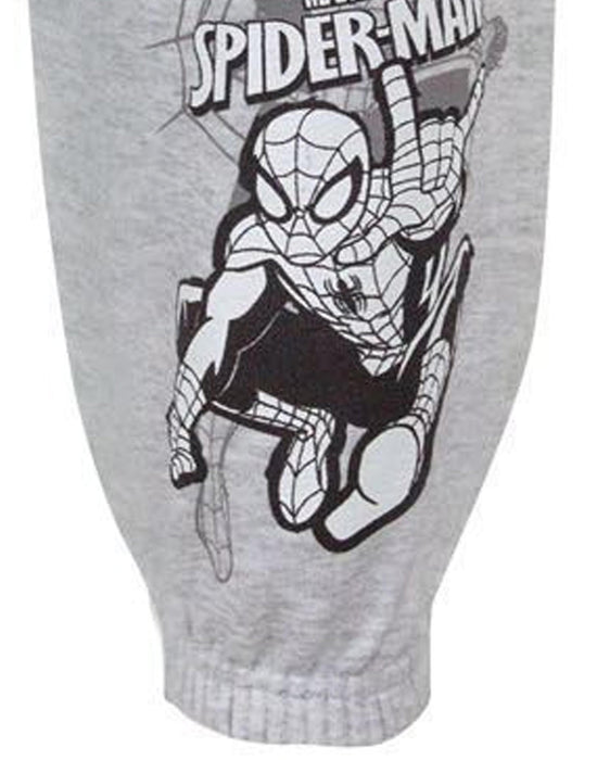 Marvel Spider-Man Boys Grey Joggers