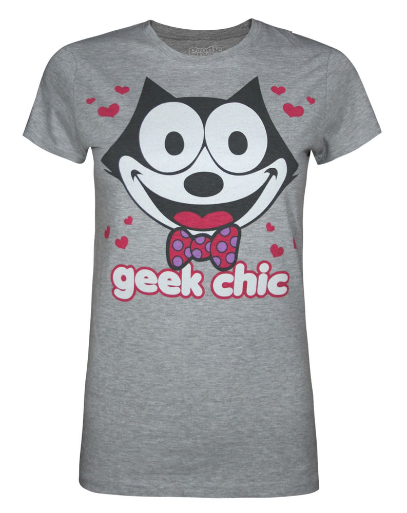 Goodie Two Sleeves Womens Grey Short Sleeved T-Shirt