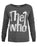 Junk Food Clothing The Who Womens Grey Oversized Short Sleeved T-Shirt
