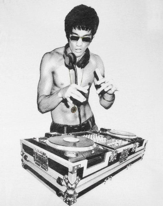 Bruce Lee Womens White Vest