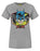 Junk Food Clothing Batman Womens Grey Short Sleeved T-Shirt
