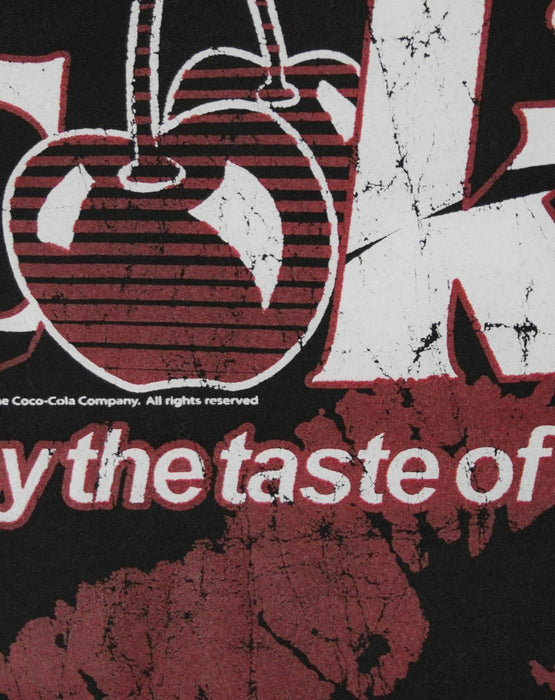 Coca Cola Coke Womens Black Short Sleeved T-Shirt