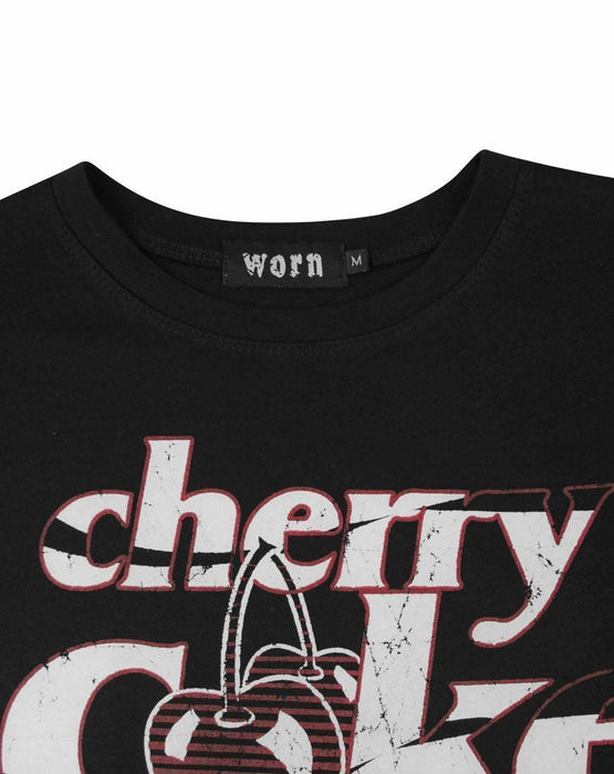 Coca Cola Coke Womens Black Short Sleeved T-Shirt