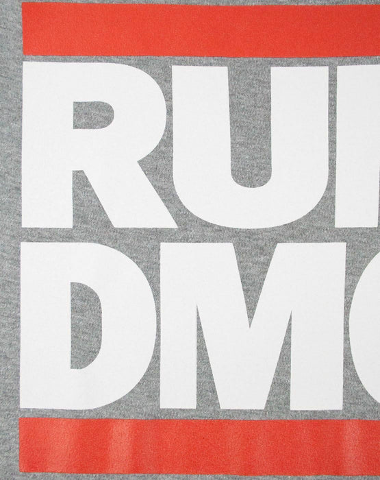 Run DMC Womens Grey Raglan Short Sleeved T-Shirt