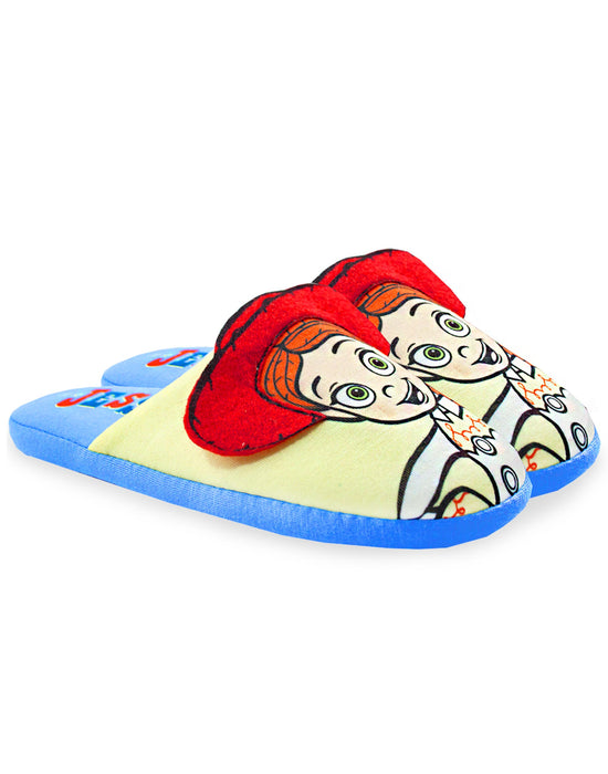 Disney Jessie Womens Blue 3D Slippers