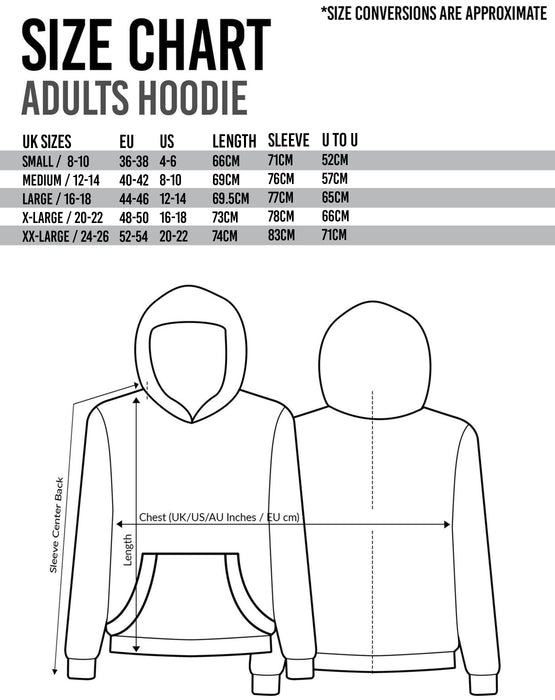 Five Nights At Freddy's Womens Black Hoodie