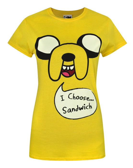 Adventure Time Jake I Choose Sandwich Women's T-Shirt