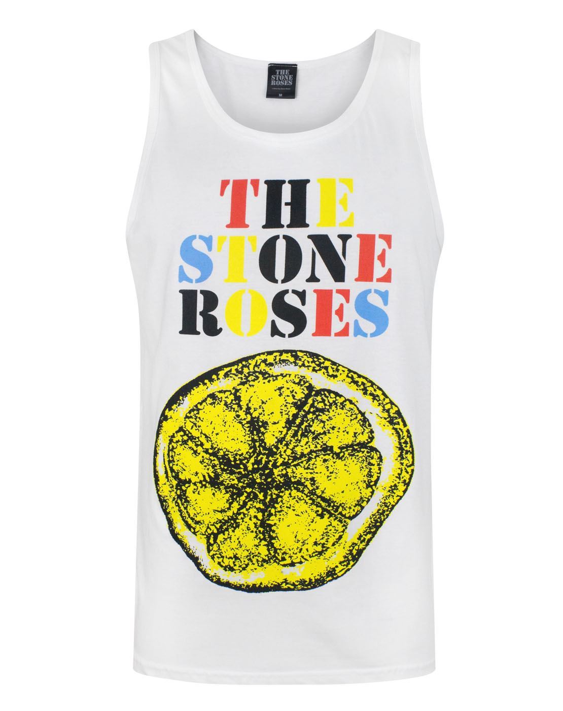 The Stone Roses Lemon Men's Vest — Vanilla Underground - Main Image