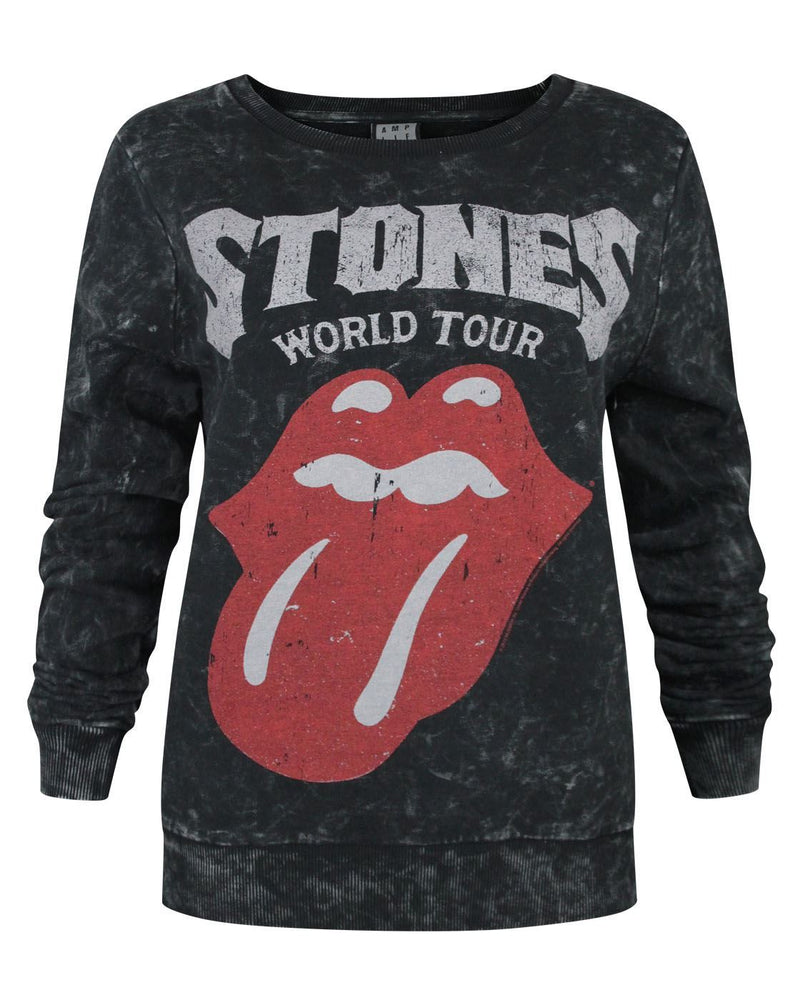 Amplified Rolling Stones World Tour Women's Macrame Sweater