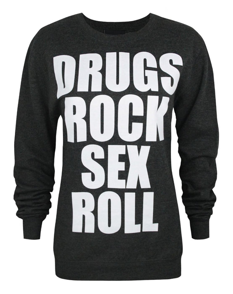 Kill Brand Drugs And Rock Women's Sweater