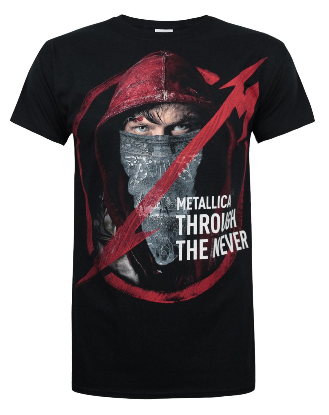 Metallica Through The Never Face Men's T-Shirt — Vanilla Underground