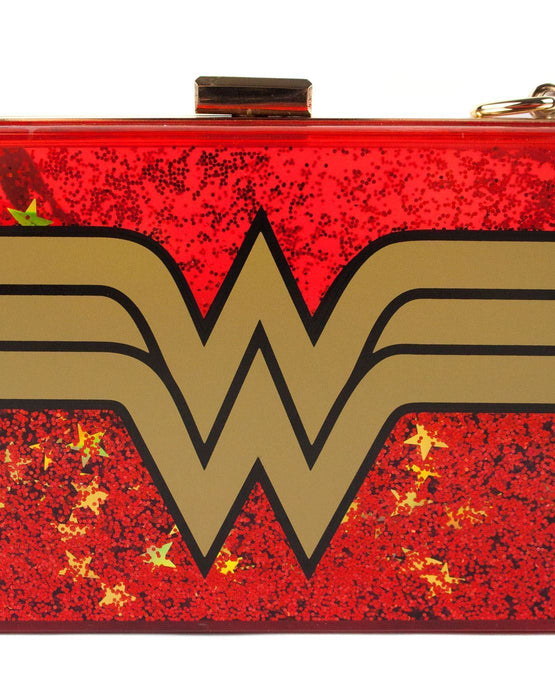 DC Comics Wonder Woman Glitter Cross Body Bag