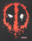 Marvel Deadpool Splat Logo Men's T-Shirt