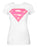 Superman Pink Logo Women's T-Shirt By Worn