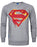 DC Superman Stencil Men's Sweater