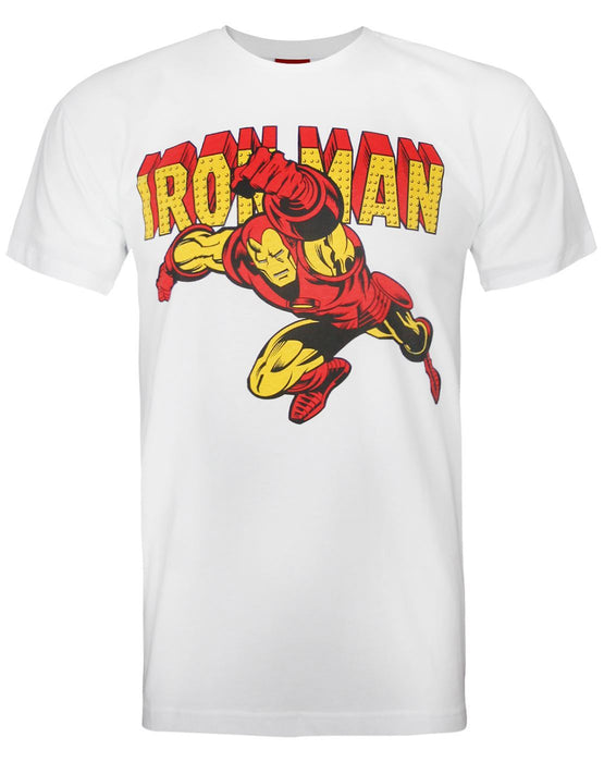 Marvel Iron Man Vintage Logo Men's T-Shirt