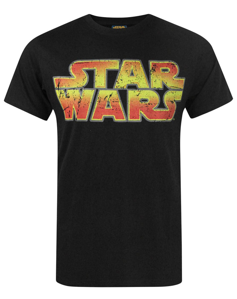 Star Wars Distressed Logo Men's T-Shirt