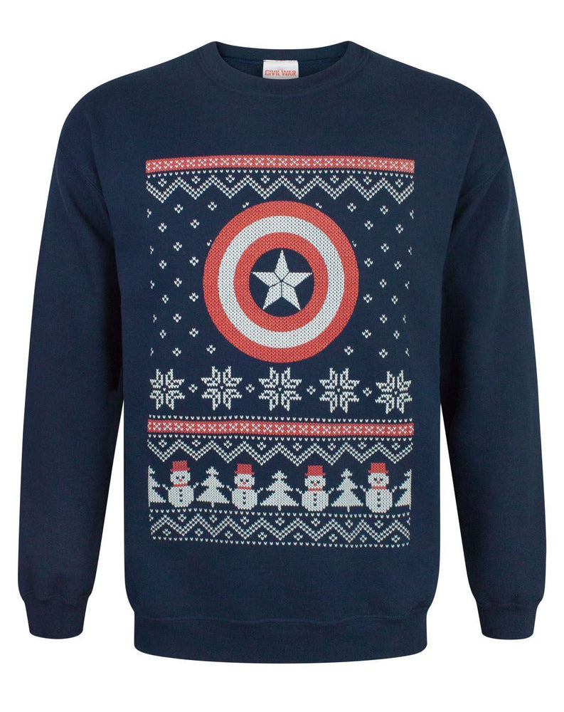 Marvel Captain America Christmas Sweatshirt