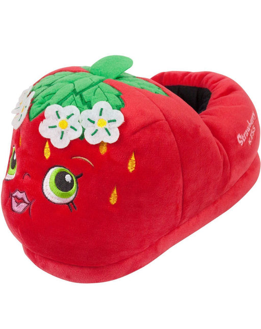 Shopkins Strawberry Kiss Girl's 3D Slippers — Vanilla Underground
