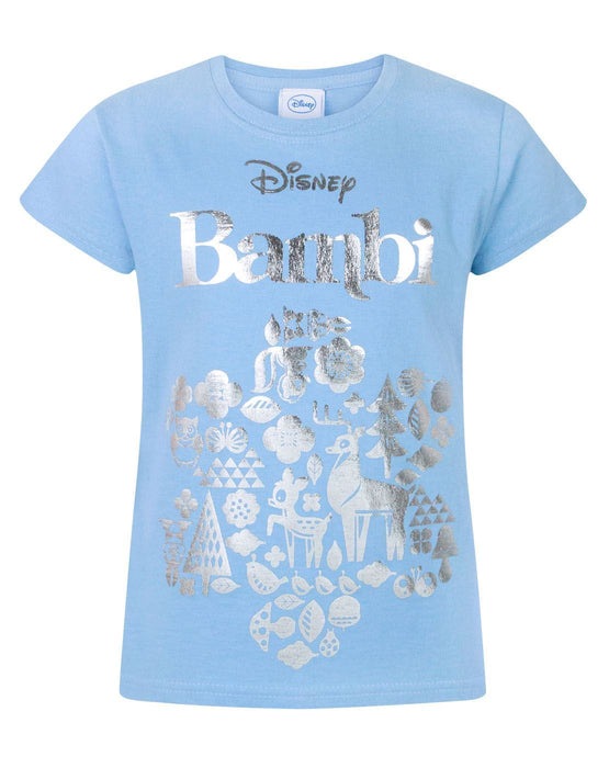 Disney Bambi Silver Foil Girl's T-Shirt