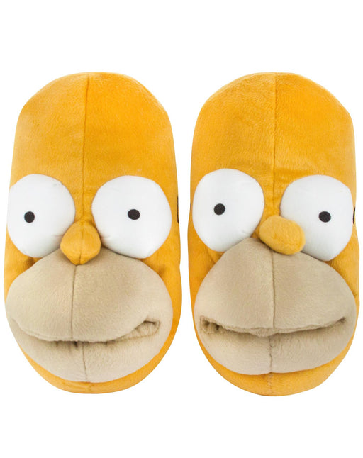 Simpsons Homer Marge Bart Plush Lisa Krusty Clown Christmas Slippers Official Merchandise Animated Television Birthday Gift Footwear Pyjamas Itchy Scratchy Mens Slip on Shoes Mules House Comfy Groening Flanders 3D