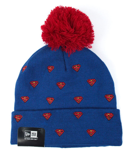 New Era Spotted Character Superman Knit Hat
